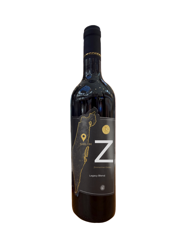 Zimmerman Estates Legacy Blend bottle